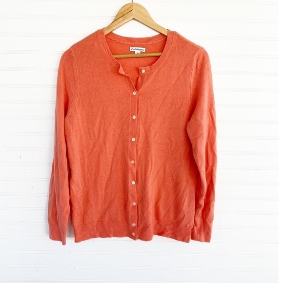 Croft & Barrow button Cardigan Size Medium - Picture 2 of 10